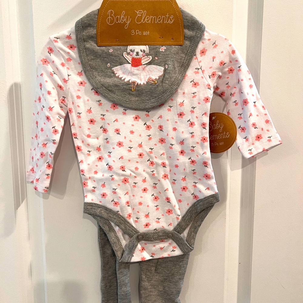 NWT 3 Pc Set by Baby Elements